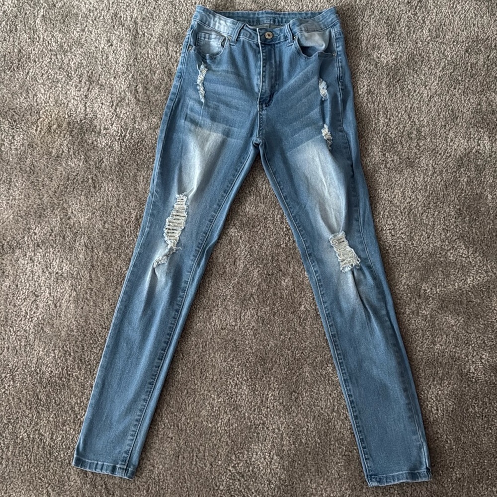 skinny denim jeans